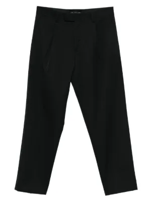 Comme Des Garçons Homme Deux テーパードパンツ | ブラック | FARFETCH JP