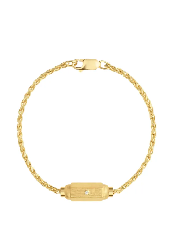 Marie Lichtenberg Micro Coconut Diamond Bracelet in Gold