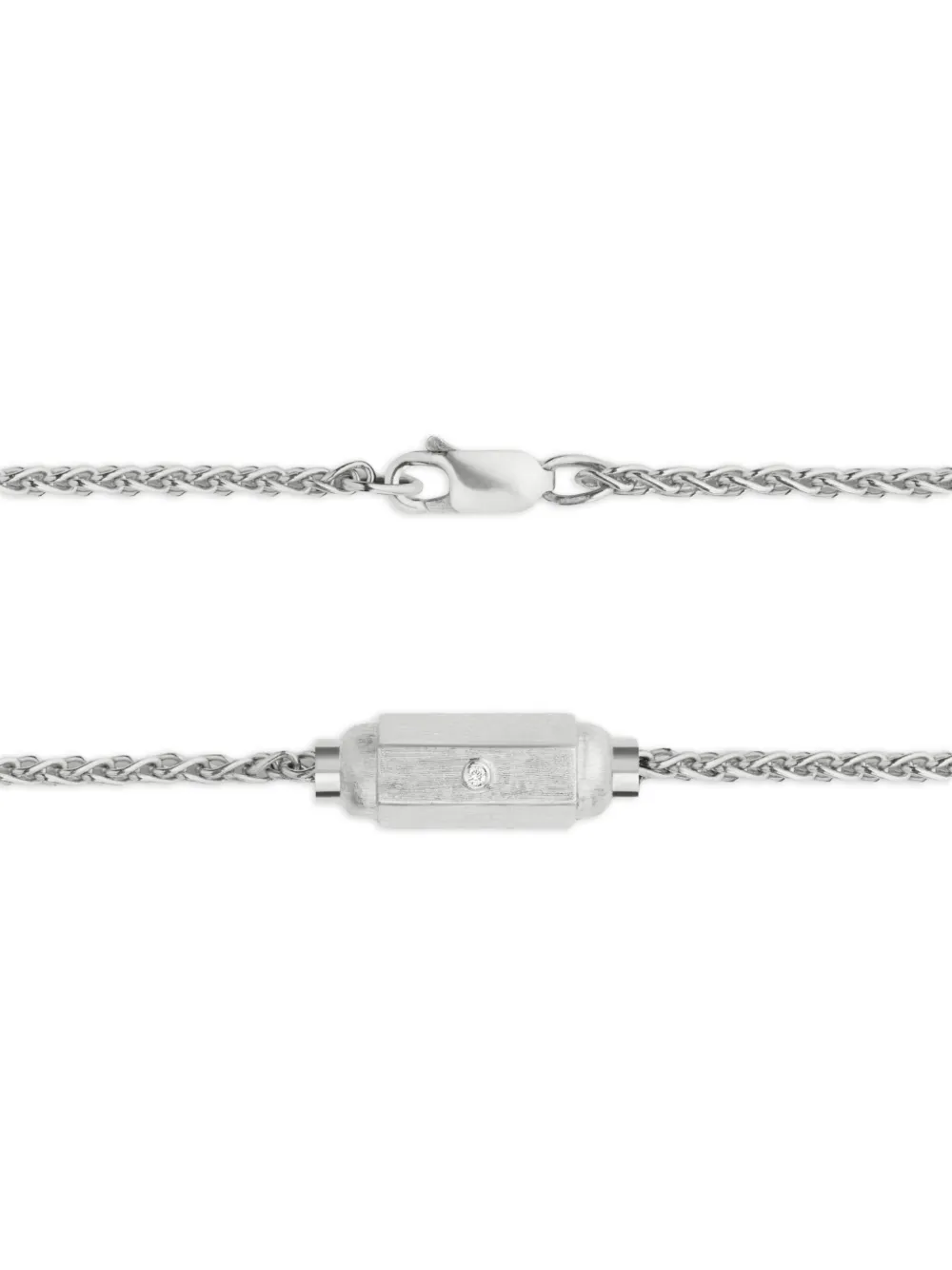 Marie Lichtenberg Micro Coconut Bracelet in Silver, view 3
