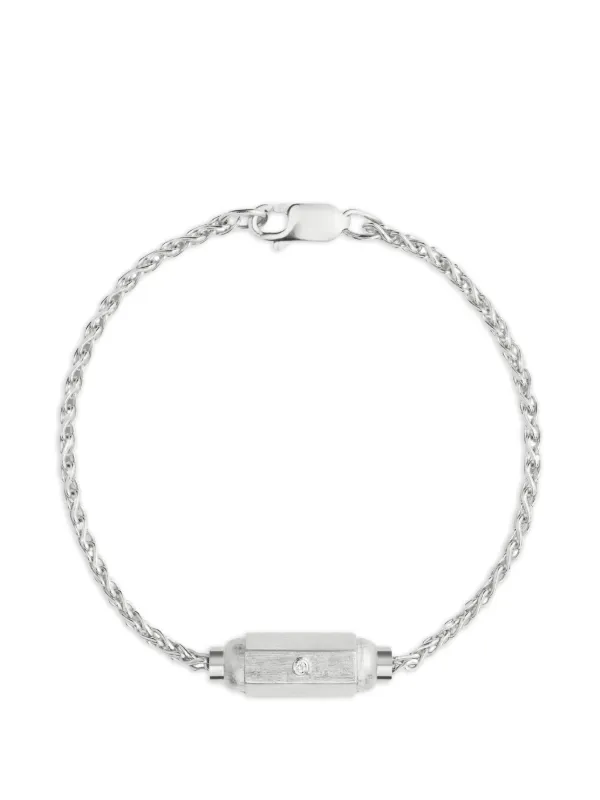 Marie Lichtenberg Micro Coconut Bracelet in Silver