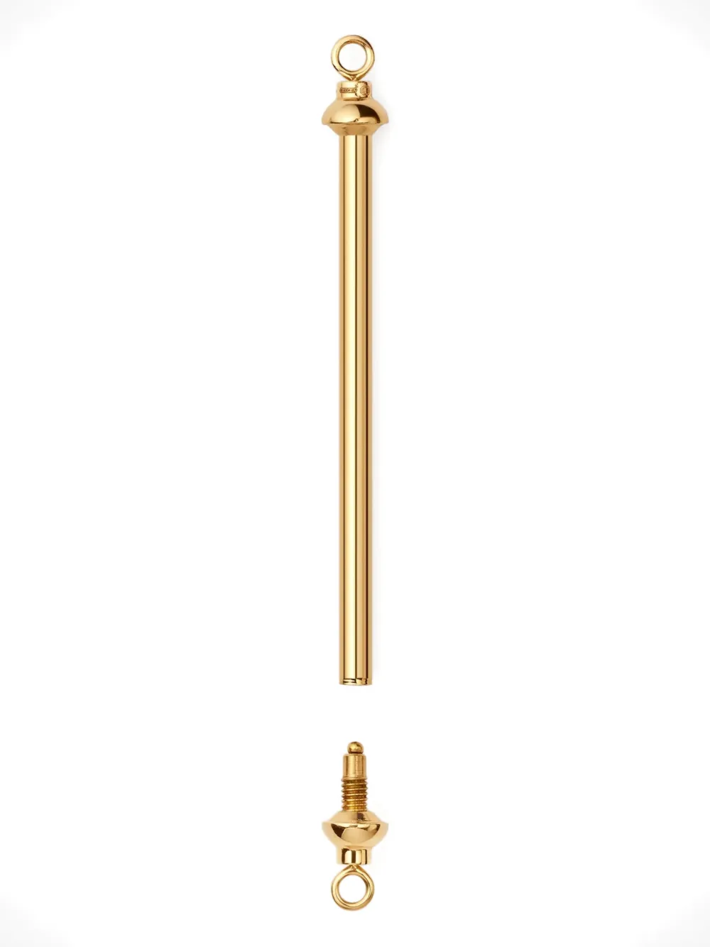 Marie Lichtenberg polished connector pendant - Oro