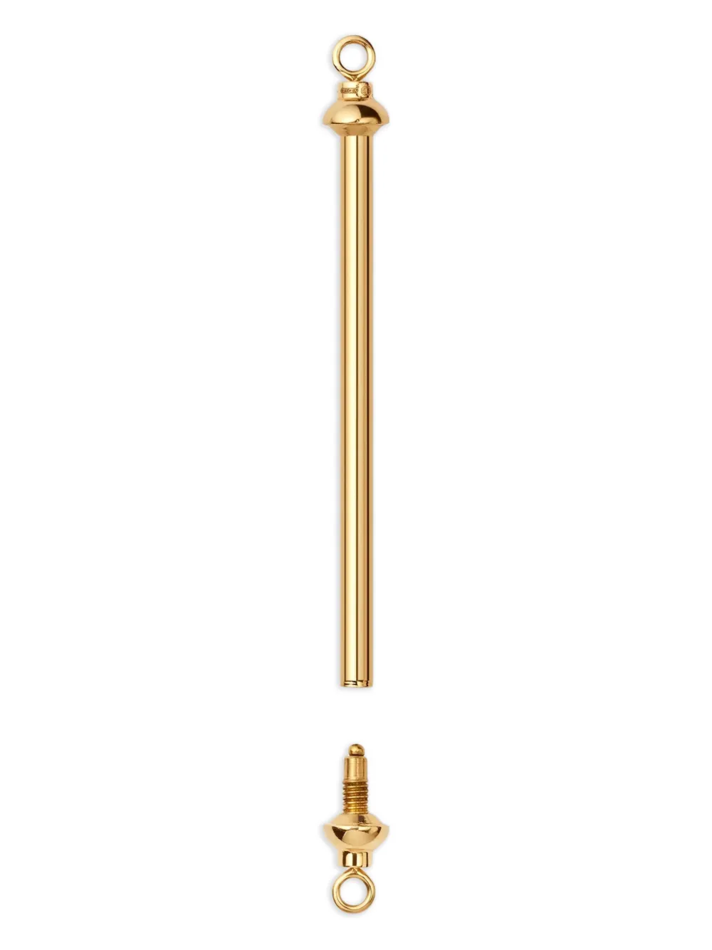 Marie Lichtenberg polished connector pendant - Oro