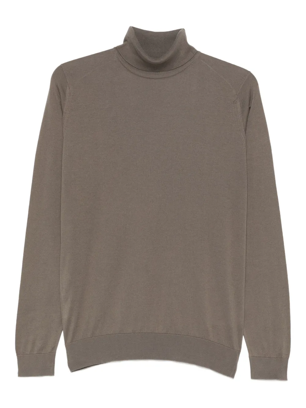 John Smedley Hawley roll-neck top | Neutrals | Image 1