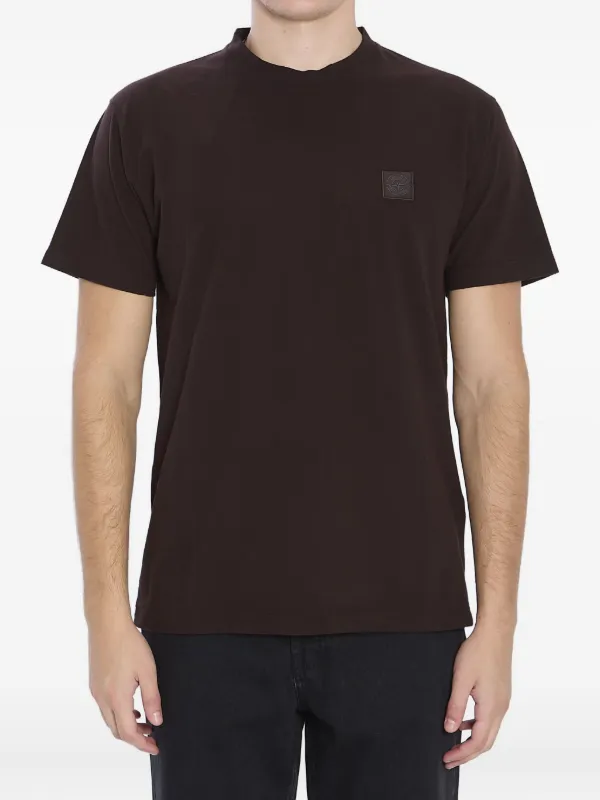 Stone Island Ghost Piece T-shirt | Bruin | FARFETCH NL