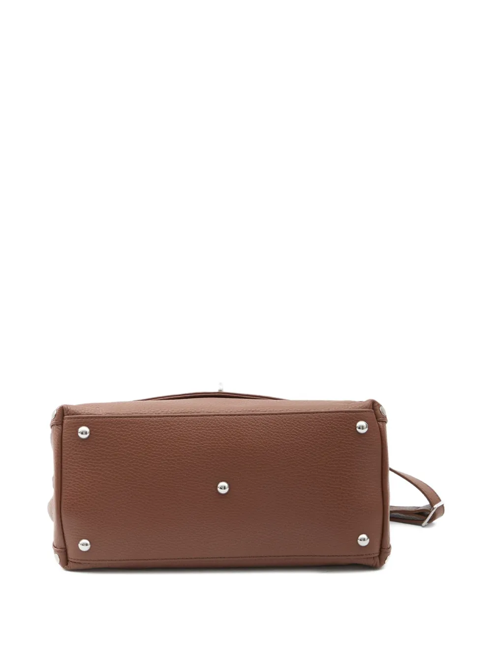 Zanellato Daily Clutch Bag Top Handle In Brown