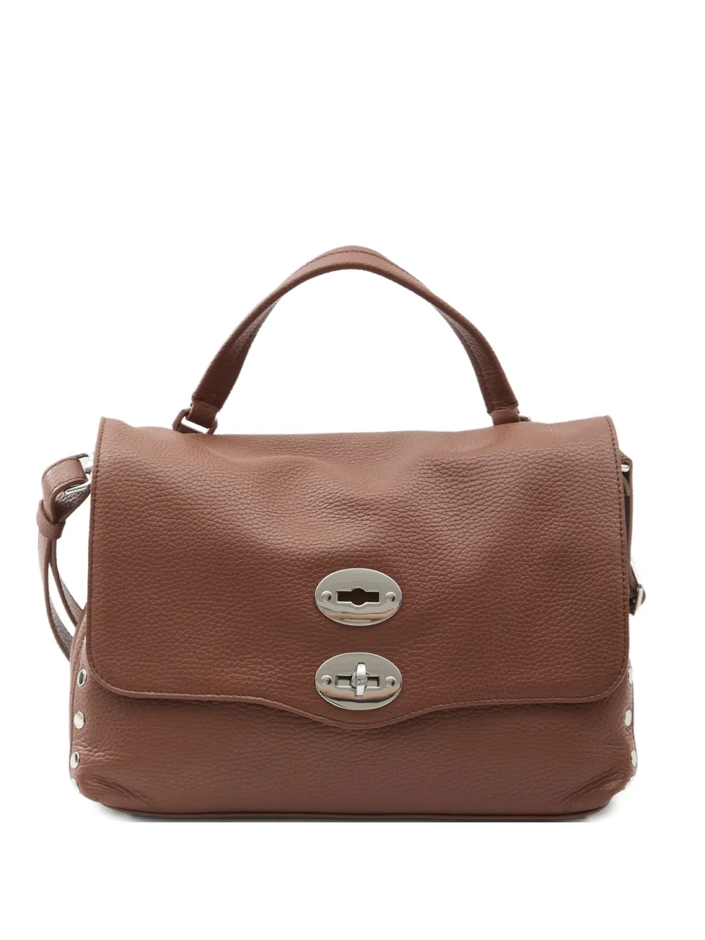 Zanellato Daily Clutch Bag Top Handle In Brown