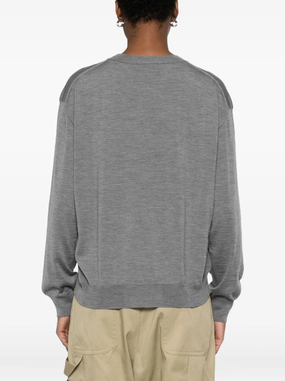 Sofie D'hoore Wool Sweater In Gray