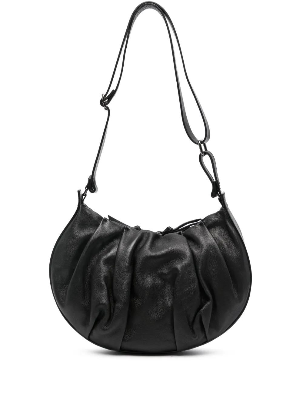 Reptile's House gathered shoulder bag | Black | Image 1