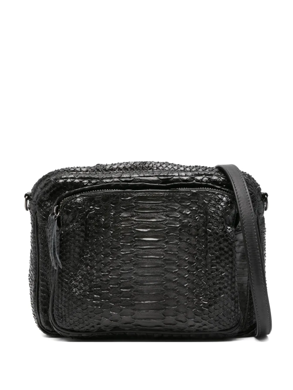 Reptile's House leather shoulder bag | Black | Image 1
