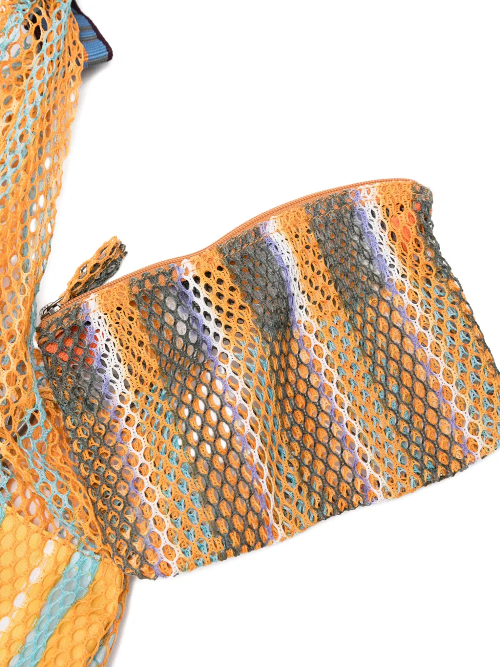 Épice Mesh schoudertas Oranje