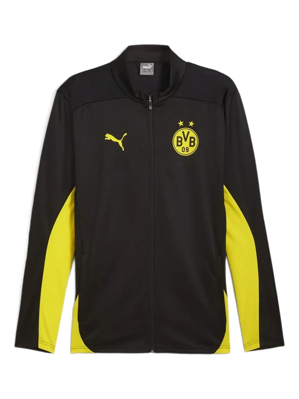 Puma Borussia Dortmund Training Jacket In Black