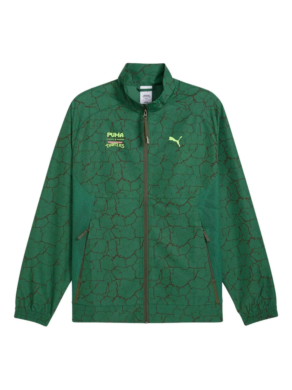 Puma X Tmnt Track Jacket In Green