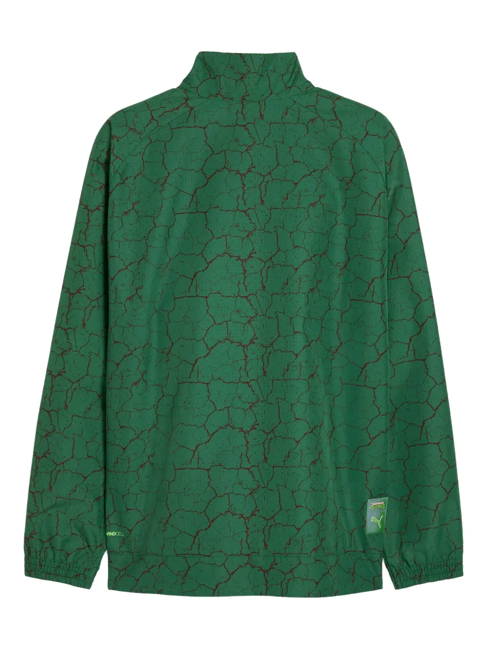 Puma X Tmnt Track Jacket In Green