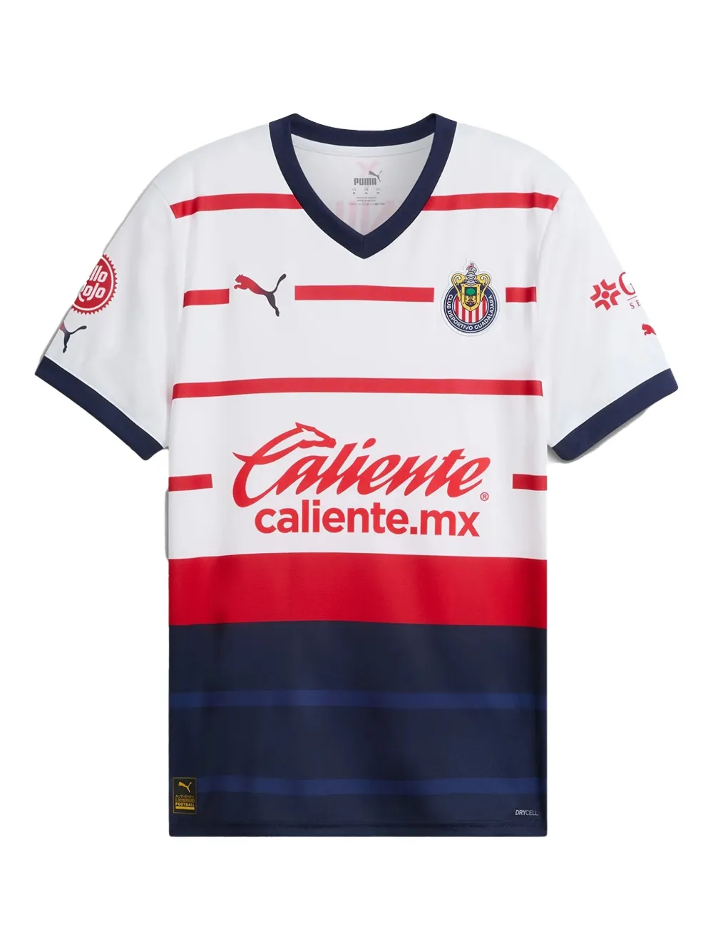 Puma Chivas V-neck T-shirt In Black