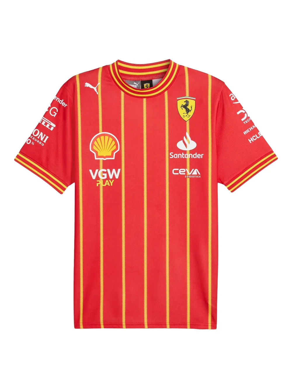PUMA playera Ferrari Team Soccer | rojo | Image 1