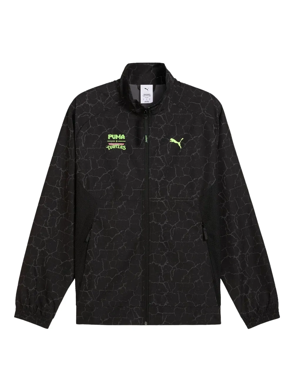 PUMA chamarra deportiva en colaboración con TMNT | negro | Image 1