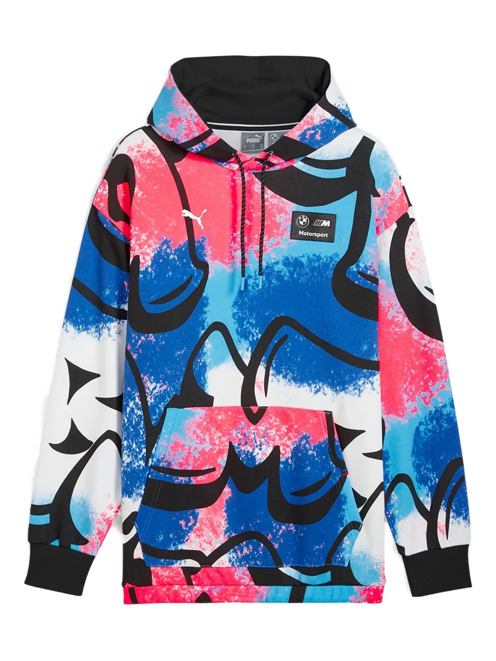 Puma Bmw M Motorsport Neon Energy Hoodie In Multi