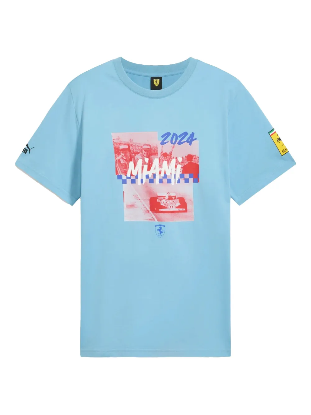 PUMA playera Miami en colaboración con Scuderia Ferrari | azul | Image 1