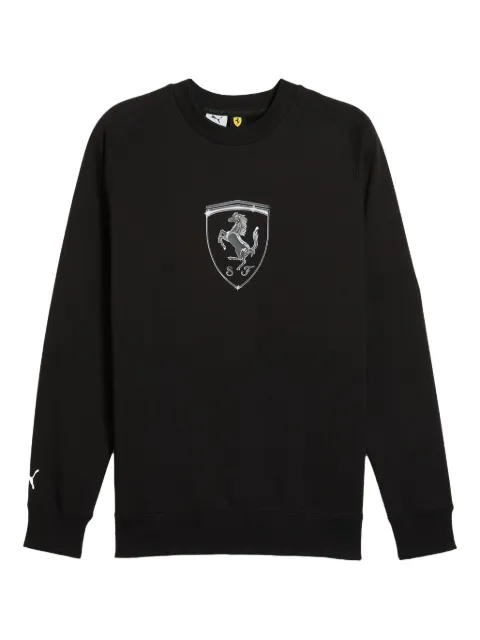 PUMA x Scuderia Ferrari shield-graphic cotton sweatshirt