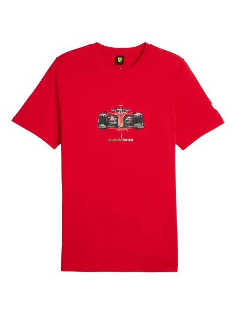 PUMA x Scuderia Ferrari Race graphic-print T-shirt
