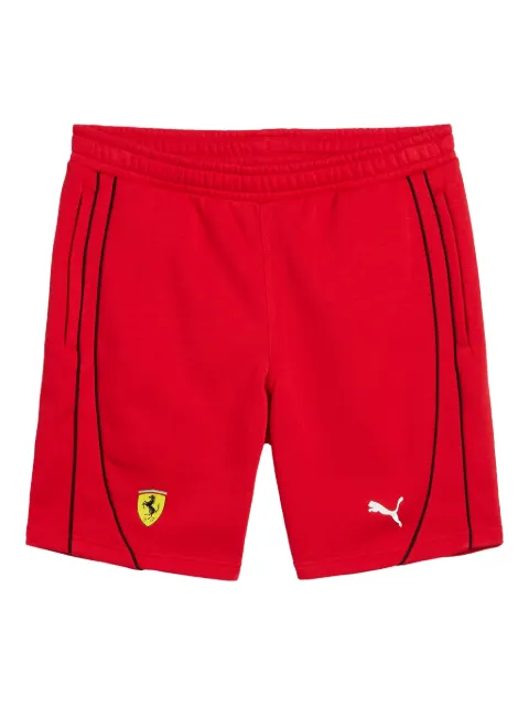 PUMA x Scuderia Ferrari Race logo-appliqué track shorts
