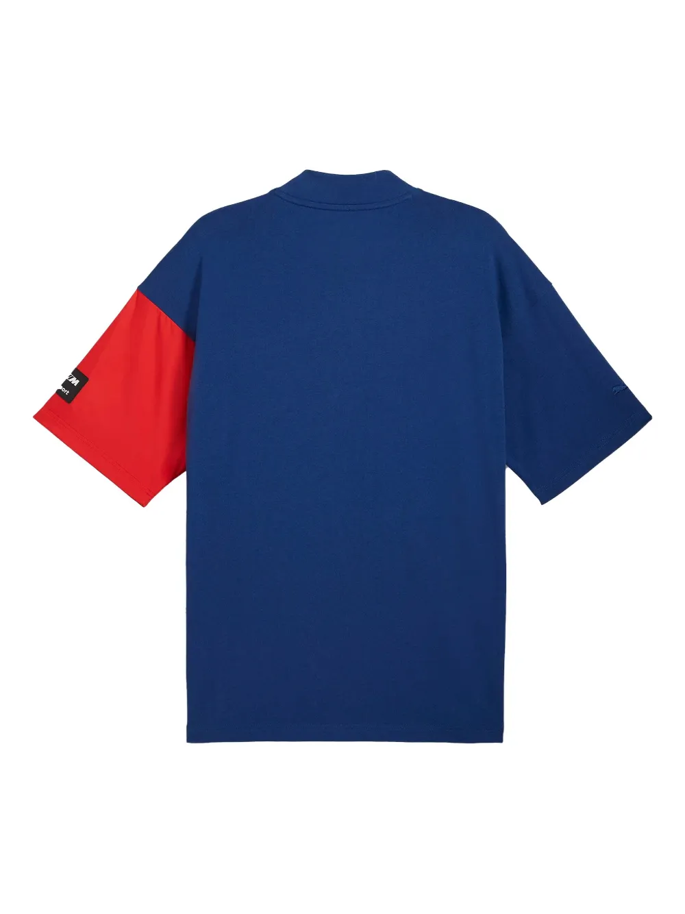PUMA x BMW M Motorsports car-embroidered T-shirt - Blauw
