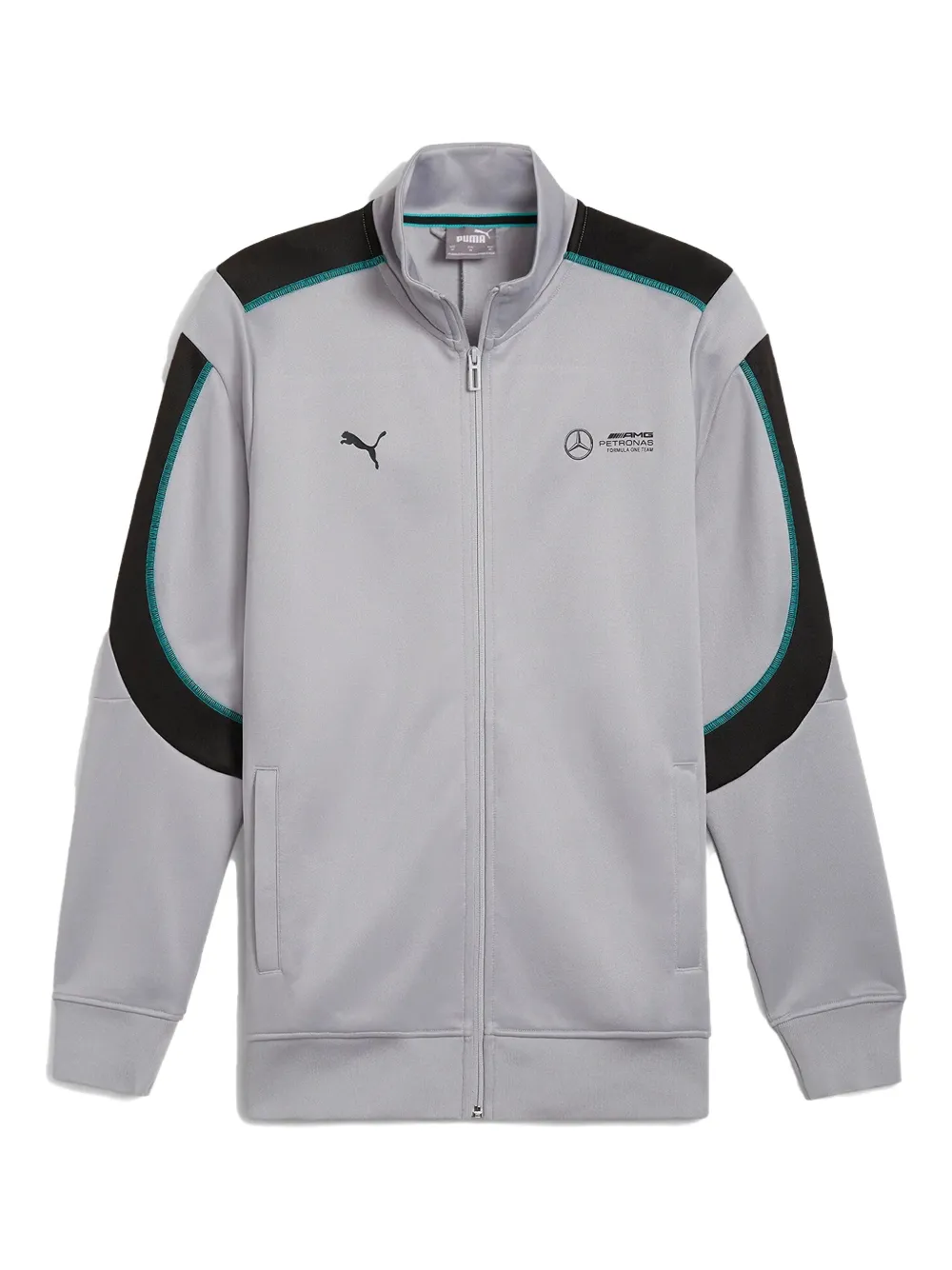 PUMA x Mercedes AMG Petronas F1 Team MT7+ track jacket | Grey | Image 1