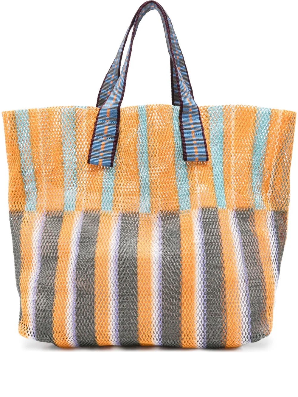 Épice striped shoulder bag | Orange | Image 1