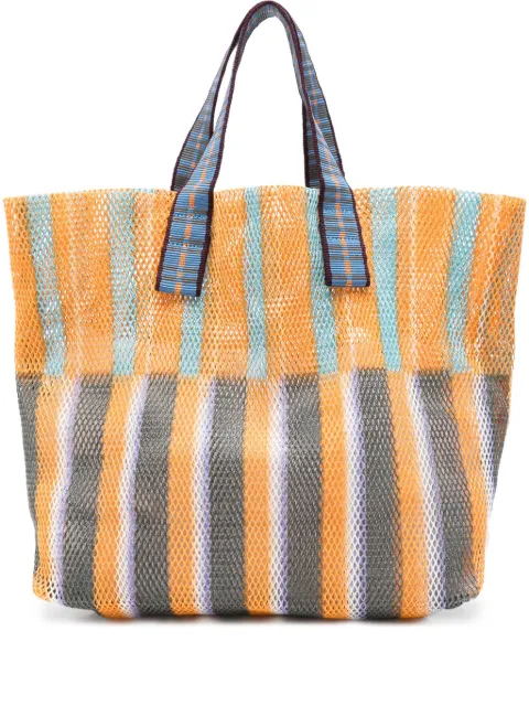 Épice striped shoulder bag
