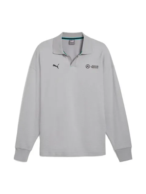 PUMA x Mercedes AMG Petronas F1 Team logo-embroidered polo shirt