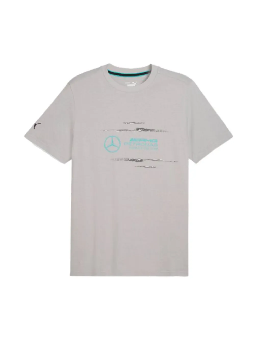 PUMA x Mercedes AMG Petronas F1 Team logo-print T-shirt - Grigio