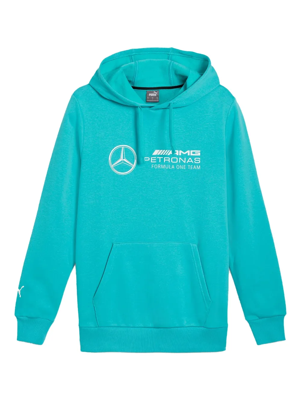 PUMA x Mercedes AMG Petronas F1 Team logo-print hoodie | Green | Image 1