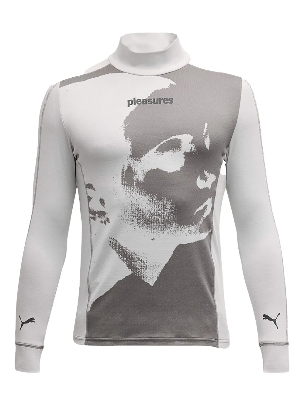 PUMA playera con eslogan estampado en colaboración con Pleasures | blanco | Image 1