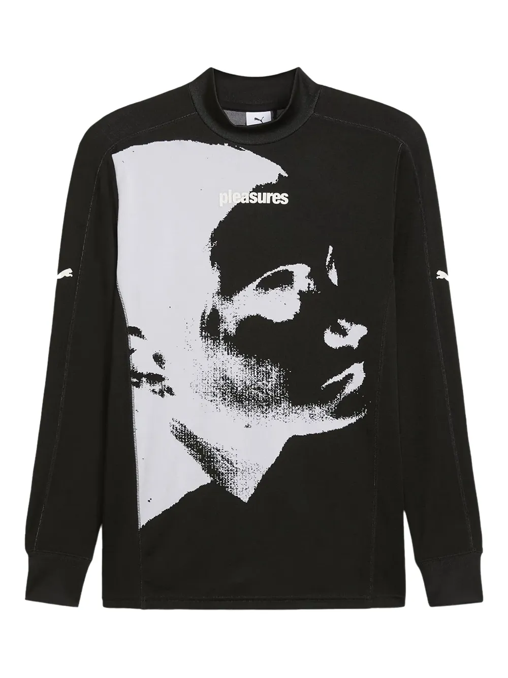 PUMA playera con estampado gráfico en colaboración con Pleasures | negro | Image 1