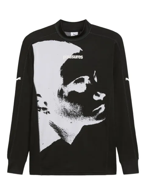 PUMA playera con estampado gráfico en colaboración con Pleasures