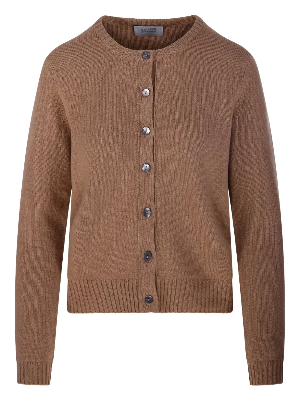 BeYou buttoned cardigan | Brown | Image 1