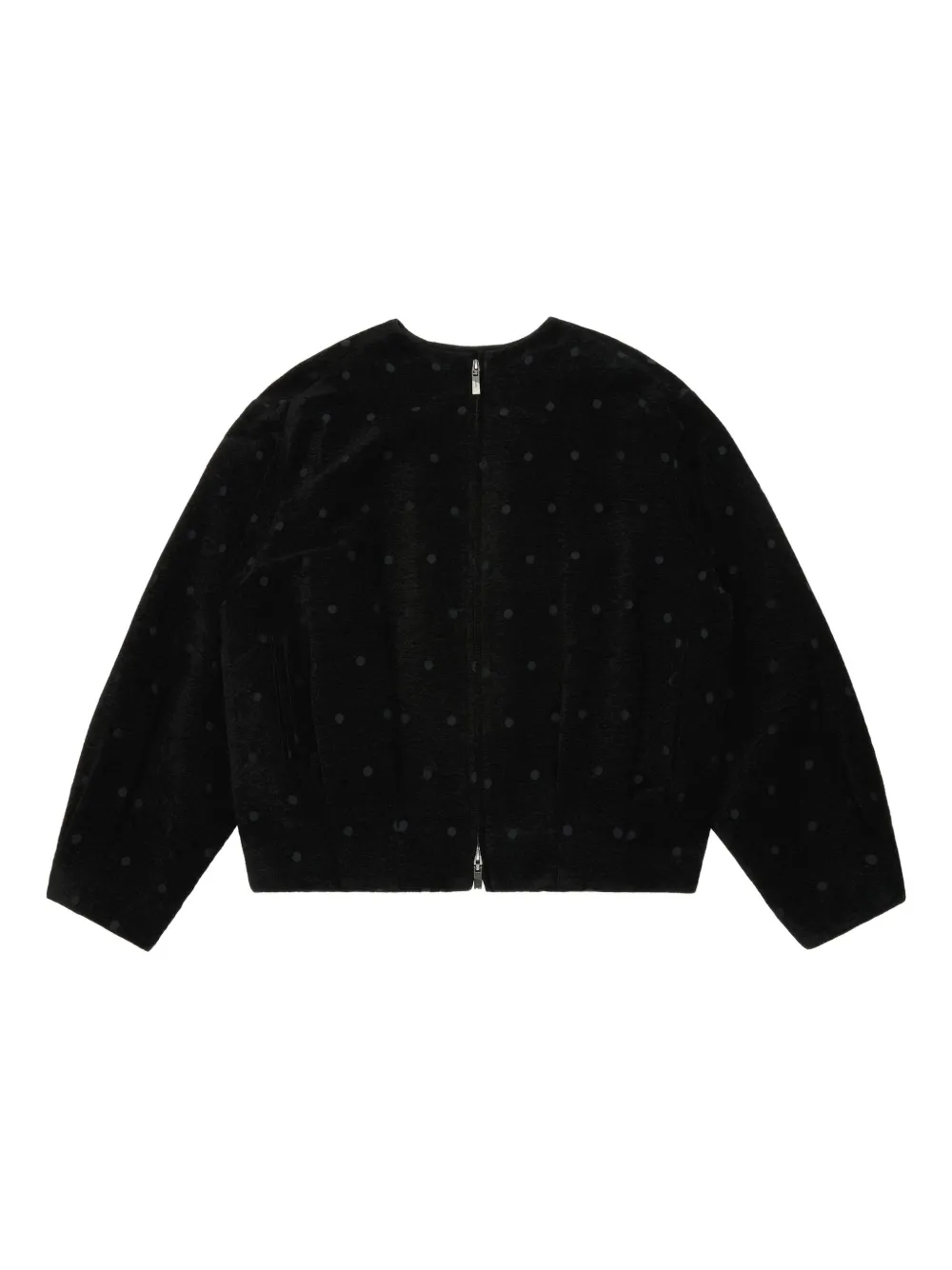 Ader Error polka-dot pattern jacket - ブラック Ader Error polka-dot pattern jacket - ブラック