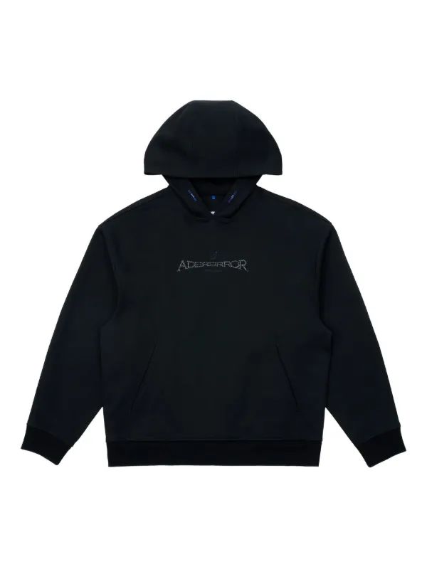 Ader Error ロゴ パーカー | ブラック | FARFETCH JP
