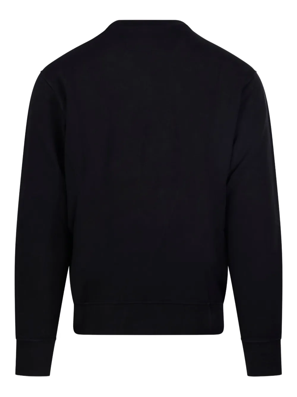 C.P. Company logo-embroidered crew-neck sweatshirt - Zwart