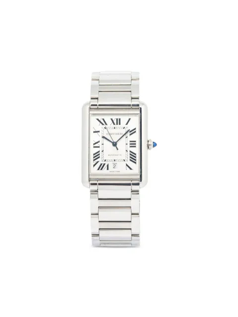 Cartier stainless steel Tank Must 33mm