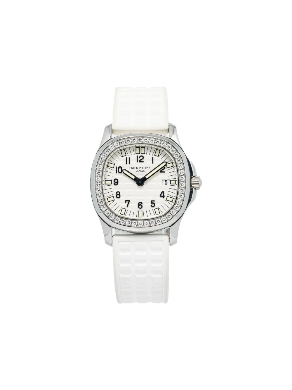 Patek Philippe Pre-Owned stainless steel Aquanaut 28mm | White | Image 1
