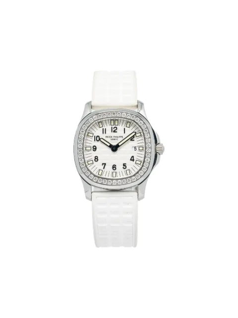 Patek Philippe Pre-Owned stainless steel Aquanaut 28mm