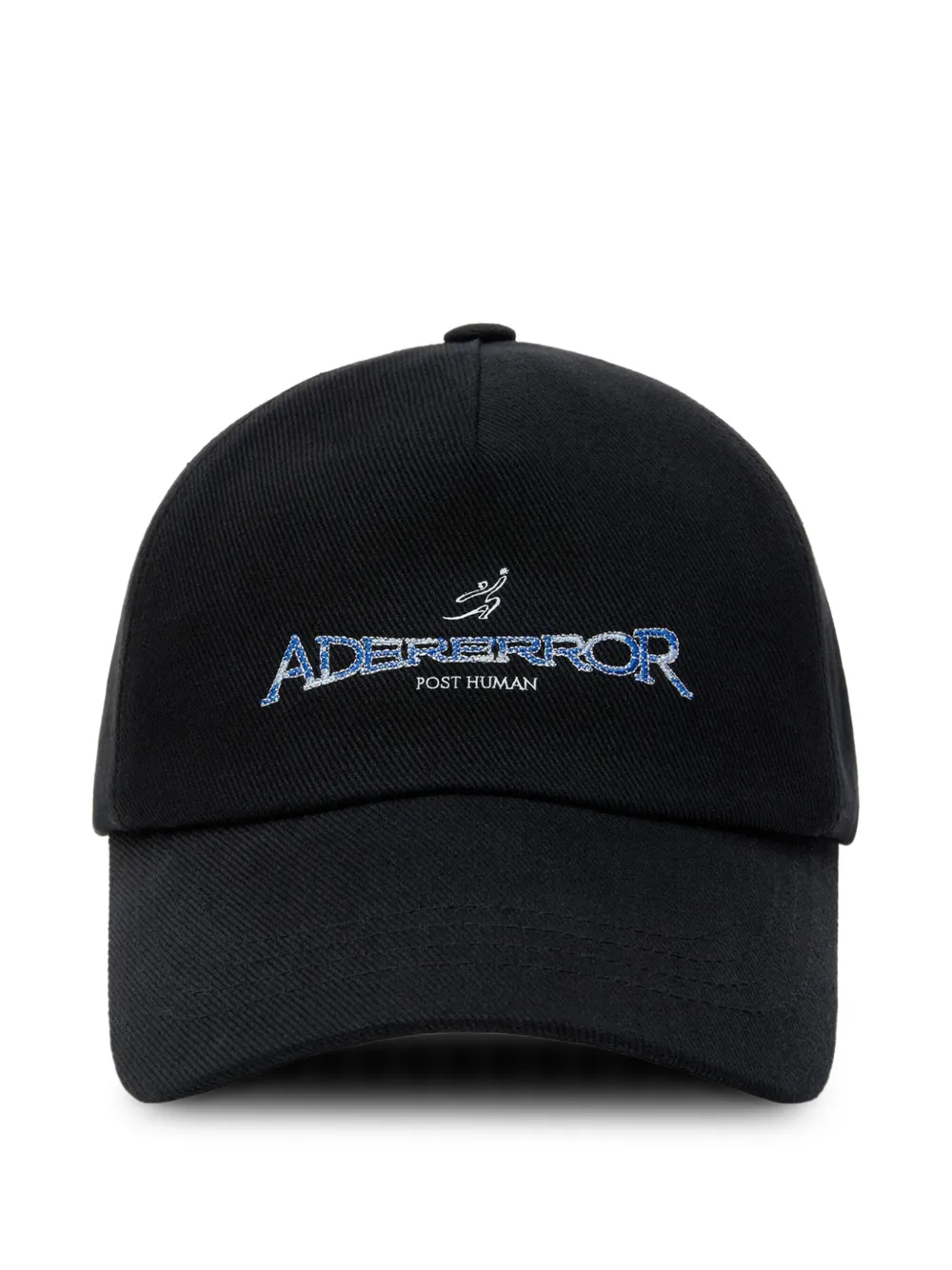 Ader Error logo细节棒球帽 | 黑色 | Image 1