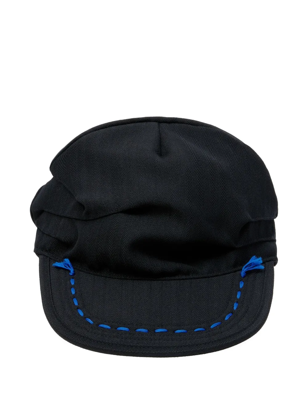 Ader Error stitched-brim baseball cap | Black | Image 1