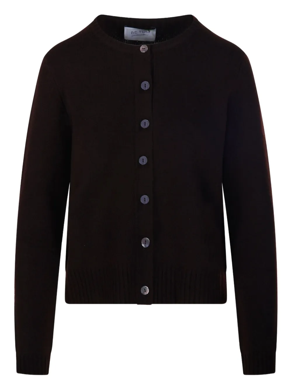 BeYou buttoned knitwear | Black | Image 1
