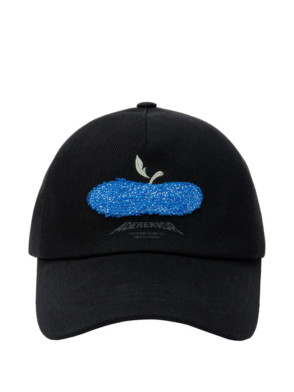 Ader Error logo embroidery baseball cap | Black | Image 1