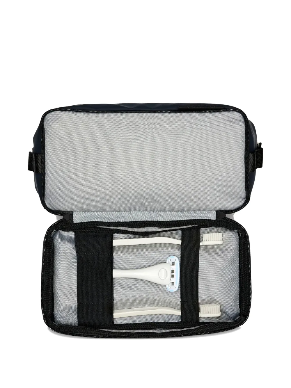 Rains Otaru Zip Wash Bag In Black