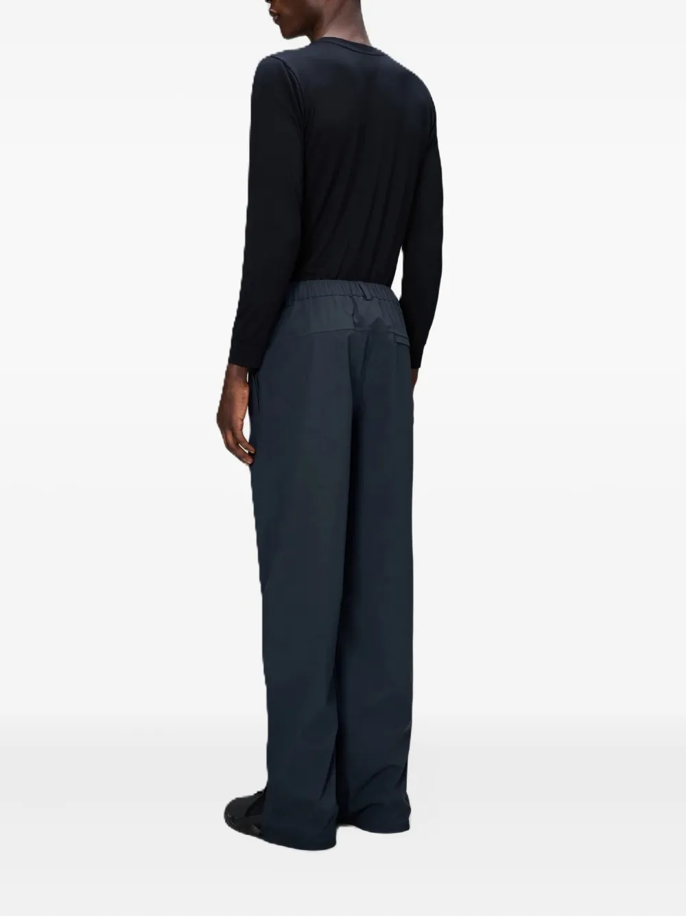 Rains Suva Zip-ankle Trousers In Animal Print