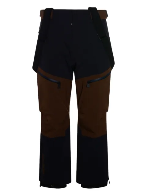 Moncler Grenoble zip-up suspender pants