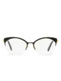 Roberto Cavalli butterfly-frame glasses - Black
